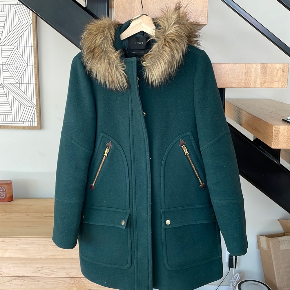 Jcrew stadium cloth by Nello Gori jacket